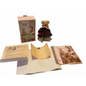 Raikes Vintage 1994 Tiffany Teacher Raikes Artisan Collectible Bear Set